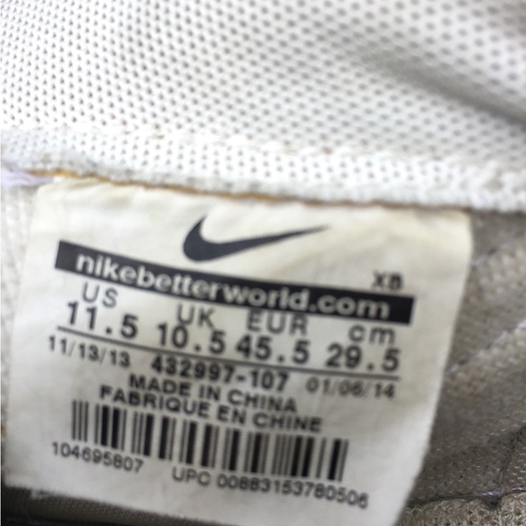 Nike Killshot 2 Sail/Navy/Gum Size 11 1/2 - Picture 6 of 6